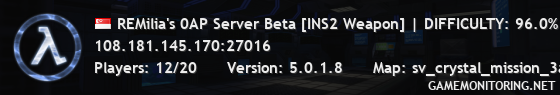 REMilia's 0AP Server Beta [INS2 Weapon] | DIFFICULTY: 85.0%