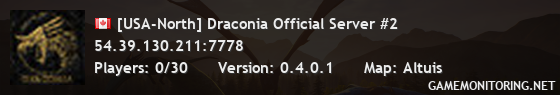 [USA-North] Draconia Official Server #2