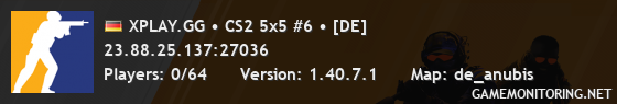 XPLAY.GG • CS2 5x5 #6 • [DE]
