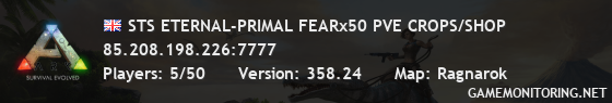 STS ETERNAL-PRIMAL FEARx50 PVE CROPS/SHOP