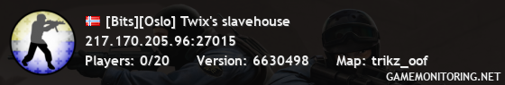 [Bits][Oslo] Twix's slavehouse