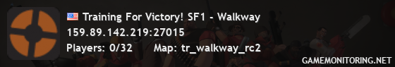 Training For Victory! SF1 - Walkway