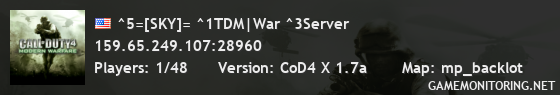 ^5=[SKY]= ^1TDM|War ^3Server