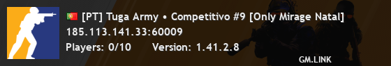 [PT] Tuga Army • Competitivo #9 [Only Mirage Natal]