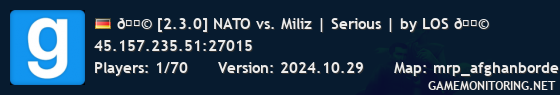 🎩 [2.3.0] NATO vs. Miliz | Serious | by LOS 🎩