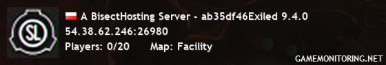 A BisectHosting Server - ab35df46Exiled 9.4.0