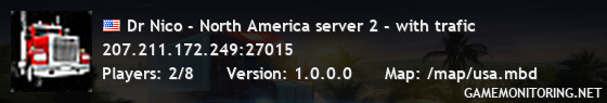 Dr Nico - North America server 2 - with trafic