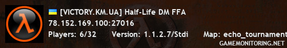 [VICTORY.KM.UA] Half-Life DM FFA