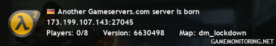 Another Gameservers.com server is born