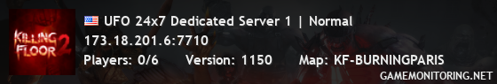 UFO 24x7 Dedicated Server 1 | Normal