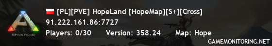 [PL][PVE] HopeLand [HopeMap][S+][Cross]