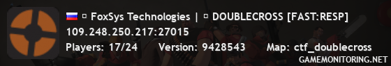 ★ FoxSys Technologies | ► DOUBLECROSS [FAST:RESP]