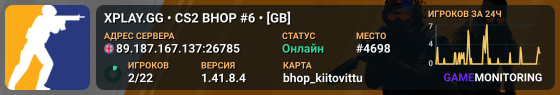 XPLAY.GG • CS2 BHOP #6 • [GB]