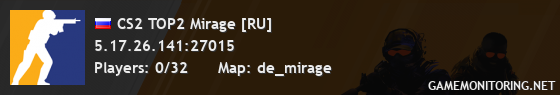 CS2 TOP2 Mirage [RU]