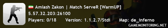Amlash Zakon | Match ServeR [WarmUP]