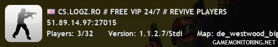 CS.LOGZ.RO # FREE VIP 24/7 # REVIVE PLAYERS