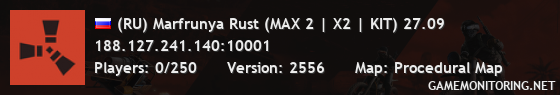 (RU) Marfrunya Rust (MAX 2 | X2 | KIT) 27.09