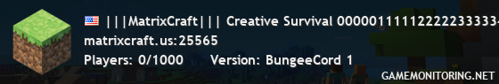 |||MatrixCraft||| Creative Survival 000001111122222333334444433333222221111100000 98e8ee55e2cd