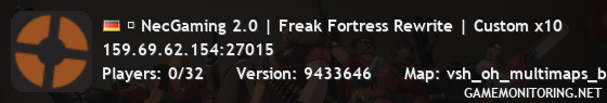 ★ NecGaming 2.0 | Freak Fortress Rewrite | Custom x10