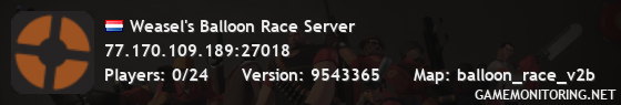 Weasel's Balloon Race Server