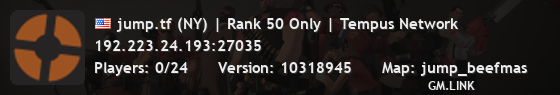 jump.tf (NY) | Rank 50 Only | Tempus Network