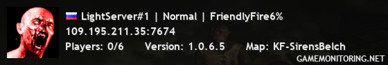 LightServer#1 | Normal | FriendlyFire6%
