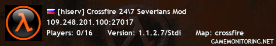 [hlserv] Crossfire 24\7 Severians Mod