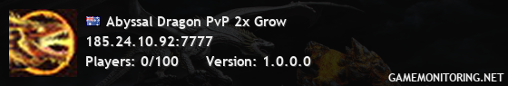 Abyssal Dragon PvP 2x Grow