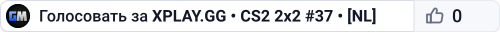 XPLAY.GG • CS2 2x2 #37 • [NL]