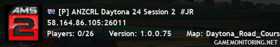 [P] ANZCRL Daytona 24 Session 2  #JR