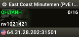 East Coast Minutemen (PvE Only)