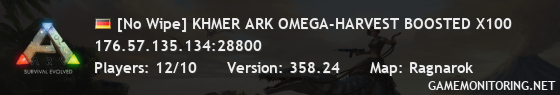 [No Wipe] KHMER ARK OMEGA-HARVEST BOOSTED X100