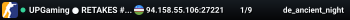 UPGaming ● RETAKES #1 ● MAPVOTE
