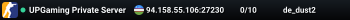 UPGaming Private Server