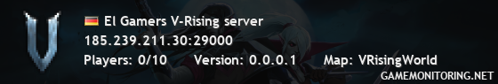 El Gamers V-Rising server