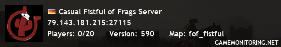 Casual Fistful of Frags Server