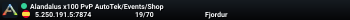 Alandalus x100 PvP AutoTek/Events/Shop