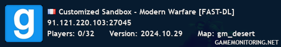 Customized Sandbox - Modern Warfare [FAST-DL]