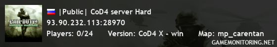 |Public| CoD4 server Hard