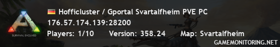 Hofficluster / Gportal Svartalfheim PVE PC