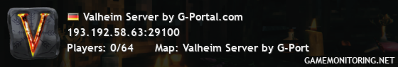 Valheim Server by G-Portal.com