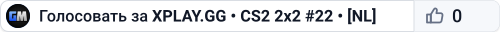XPLAY.GG • CS2 2x2 #22 • [NL]