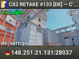 CS2 RETAKE #133 [DE] — CYBERSHOKE.NET (9 SLOTS)