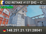 CS2 RETAKE #137 [DE] — CYBERSHOKE.NET (9 SLOTS)