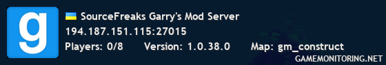 SourceFreaks Garry's Mod Server