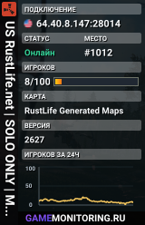 US RustLife.net | SOLO ONLY | Mondays | Noob Friendly