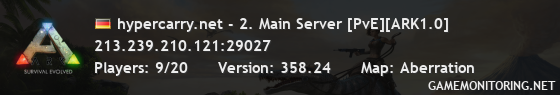 hypercarry.net - 2. Main Server [PvE][ARK1.0]