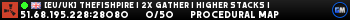 [EU/UK] TheFishPire | 2x Gather | Higher Stacks |
