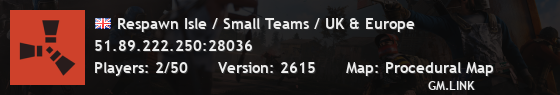 Respawn Isle / Small Teams / UK & Europe