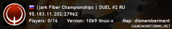 |)ark Fiber Championships | DUEL #2 RU |)ark Fiber Championships | DUEL #2 RU